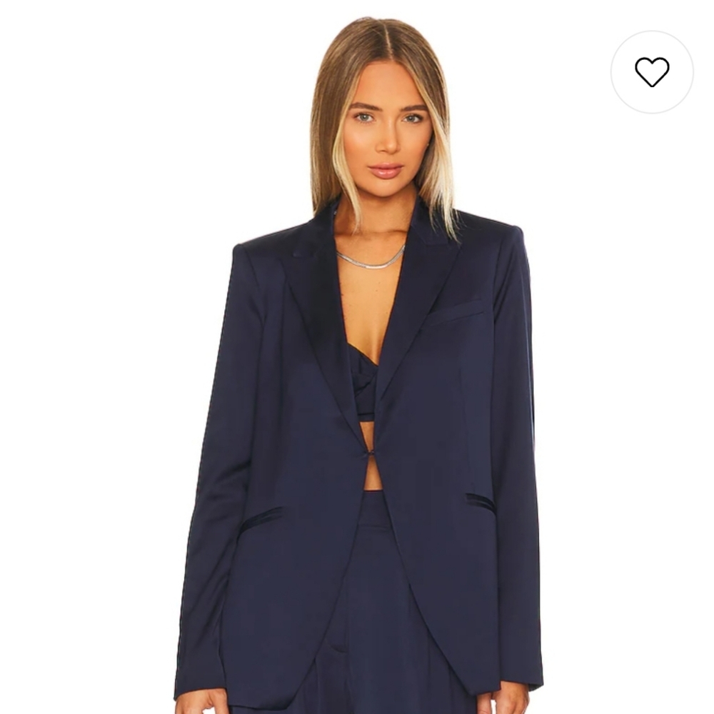Favorite Daughter Satin Blazer